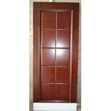 Prefinished Cherry Veneered 10 Panel MDF Door for Village Project.